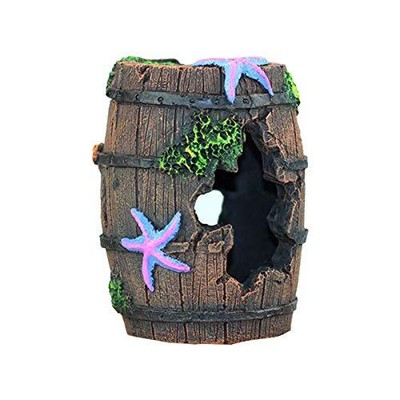 Aquarium Fish Tank Decorations, Aquarium Hideout House Theme Plastic Plants