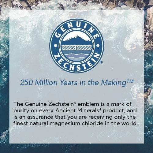 Ancient Minerals Magnesium Bath Flakes of Pure Genuine Zechstein Chloride -