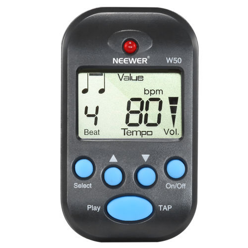 SEIKO DM71BE METRONOMO DIGITALE BLACK DM-71-BE - 3