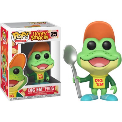 Kellogg's Honey Smacks (Ad Icons) - Dig Em' Frog Pop! Vinyl Figure NEW Funko