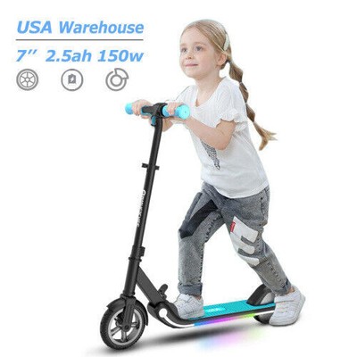 2 Wheel Scooter Transforming for Kids Boys Girls Adjustable Electric Scooter