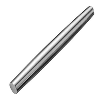 Smooth Stainless Steel Rolling Pin for Baking Fondant Pizza Pie Pastry Pasta ...
