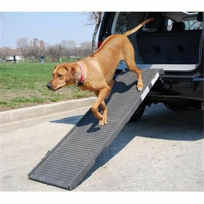 NEW PetSTEP Original Folding Pet Ramp Graphite/Gray Dog