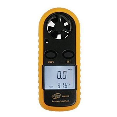BENETECH LCD Digital Wind Speed Scale Gauge Anemometer Air Flow Meter