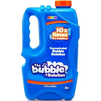 JOYIN 32 oz Bubble Solution Refills (close to 1L/2.5 Gallon) Big Bubble Solution