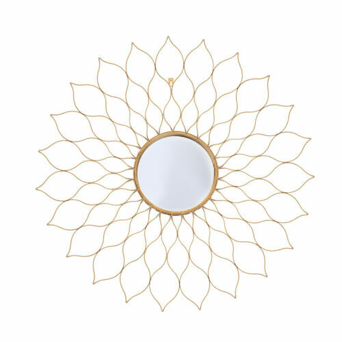 Specchi rotondi oro per la decorazione della casa