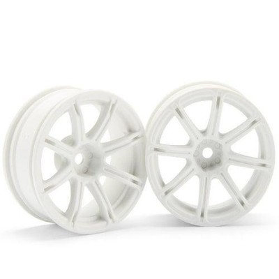 NEW HPI Racing Work Emotion XC8 Whl 26mm Wheel Set (2) Nitro RS4 HPI3304