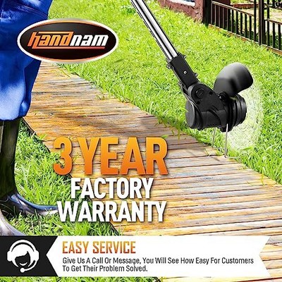 Electric Cordless Grass String Trimmer Lawn Mower Weed Wacker Cutter + Battery