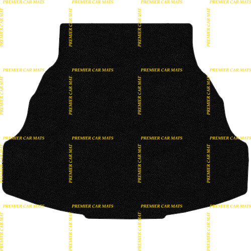 FITS HONDA ACCORD SALOON BOOT 2008 & ONWARDS TAILORED BLACK CARPET CAR BOOT MAT.