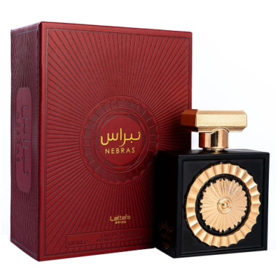 Nebras by Lattafa 3.4 oz EDP Perfume Cologne Unisex New in Box