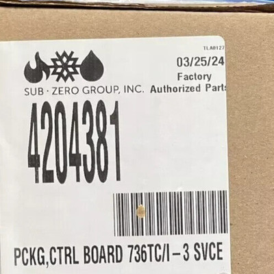4204381 Genuine Sub Zero  PCKG CTRL BOARD 736TC/I-3 SVCE