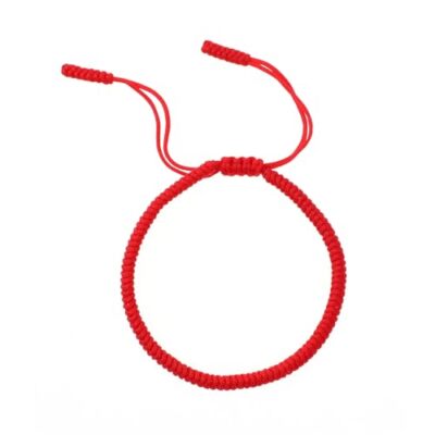  Handmade Red String Bracelet Authentic Blessed Tibetan Buddhist Monks 