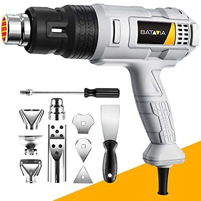 Heat Gun 1500w Hot Air Gun Kit With 3temp Settings 122โ~1022โ With Cooling M