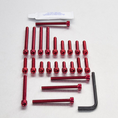Kawasaki ZX400C Race Spec Red Fastener Kit | eBay