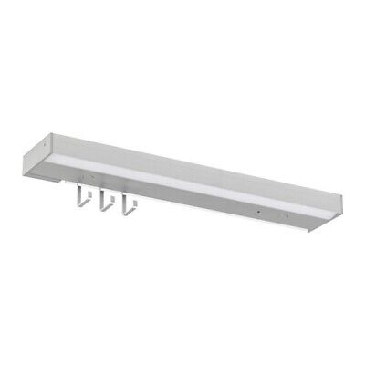 IKEA UTRUSTA LED Countertop Light w/Power Supply 15'' L Aluminum 402.795.90 NIB
