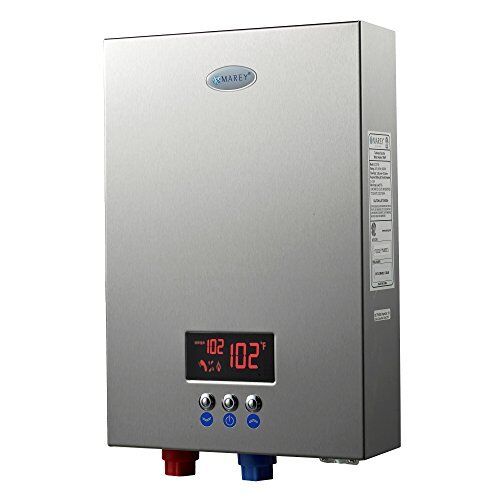 Electric instant Tankless water heater 5 GPM Marey On Demand 4 Bath Whole House