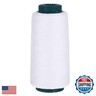 ROSENICE Cotton Sewing Thread Spool Quilting Threads for Sewing Machine 3000 Yards White