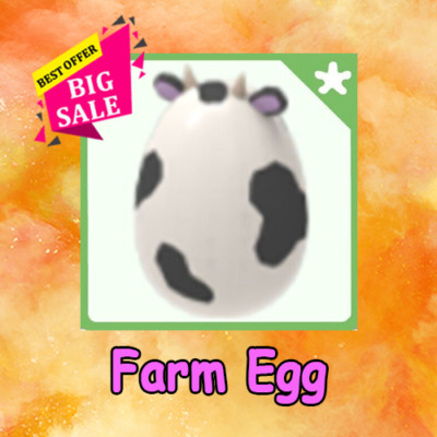 Farm Egg ( New Egg ) Adopt Your Pet from Me - The Fast & Cheap!!!