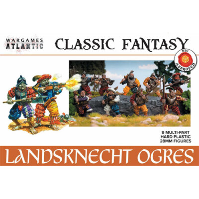 WGAWAACFO06 Wargames Atlantic Classic Fantasy: Landsknecht Ogres