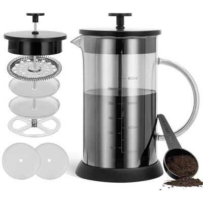 Coffee Maker 5-cup Espresso Coffee Maker Grey Cold Brew...