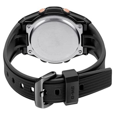 Pre-owned Casio Analog-digital Black Dial Women's Watch-msg-c150g-1adr