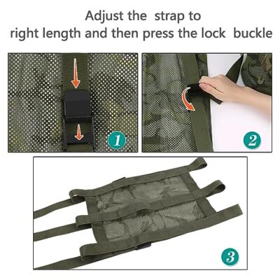 Tree Stand Seat Replacement for Hunting Lightweight Mesh Seat