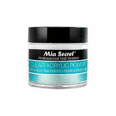Mia Secret Acrylic Nail Powder Professional Nail System Clear - Made in USA