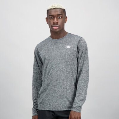 

Мужская футболка с длинным рукавом New Balance Tenacity, черная, размер, Черный