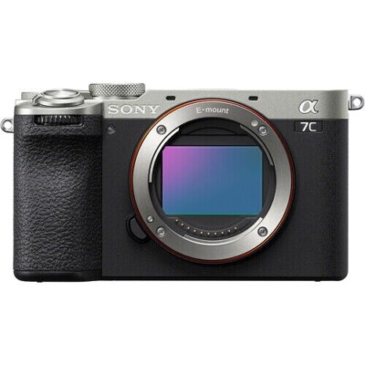 New Sony Alpha a7C II Mirrorless Digital Camera Body Only Silver ILCE-7CM2