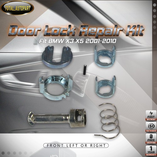 Door Lock Cylinder Barrel Repair Kit for BMW X3 E83 20042010 X5 E53