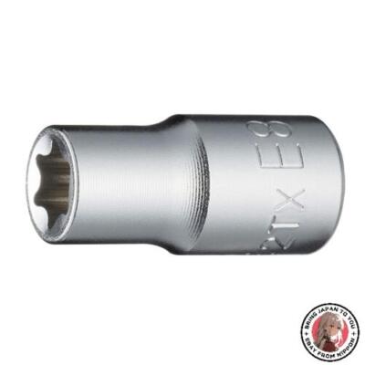 NEW Tone E08 2TX-E08 E-Type Torx Socket  1/4-inch (6.35 mm) Dri from JAPAN