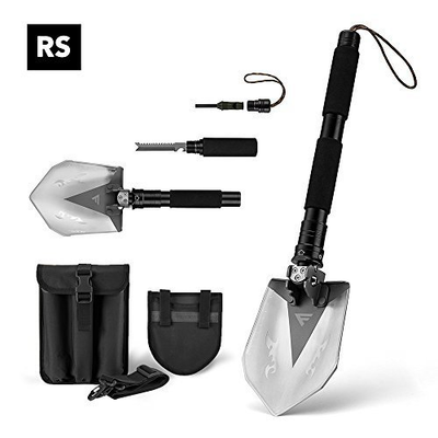 Tactical online folding shovel