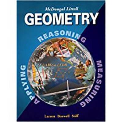 Geometry, Grades 9-12: Mcdougal Littell High School Math (McDougal  - ACCEPTABLE