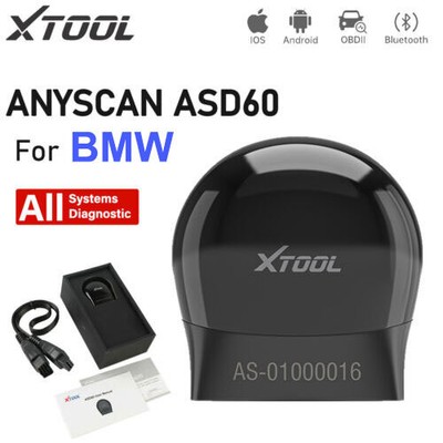 XTOOL ASD60 For VW For BMW For Benz OBD2 Codes Full Systems Diagnostic Scan Tool
