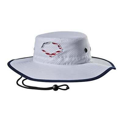 EvoShield Logo Bucket Hat - USA, White Size: OSFA