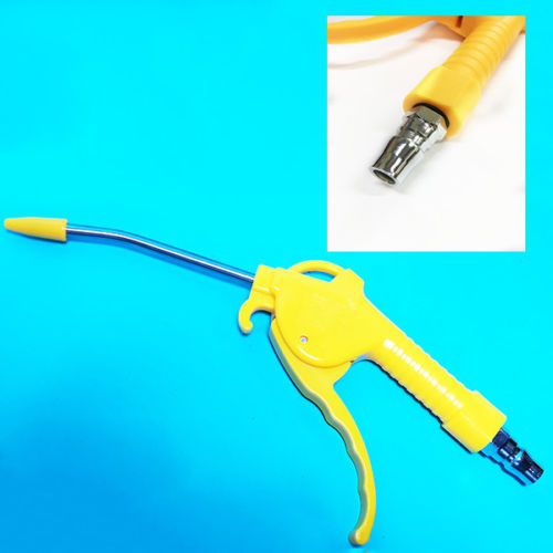 Pistola Aria Compressa Soffiaggio Compressore Canna Corta + Adattatore dfh