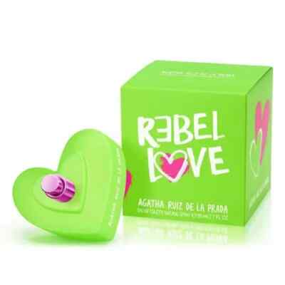 Rebel Love by Agatha Ruiz De La Prada 2.7oz EDT WOMEN NIB