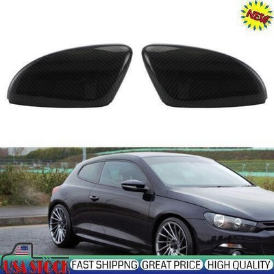Rear View Wing Mirror Covers Caps For VW Beetle CC Eos Passat Jetta Scirocco