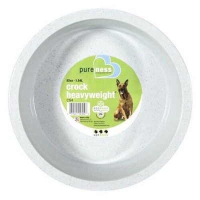 Crock Heavyweight Dish  Large - 8.5'' Diameter (52 oz) By Van Ness