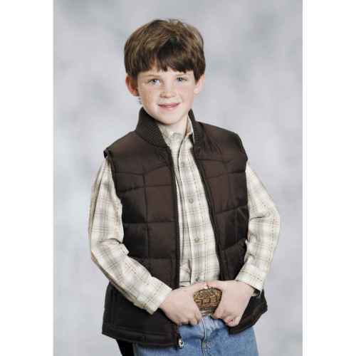 Brown Down ropa unisex para niños (Talla 4 y más grande)