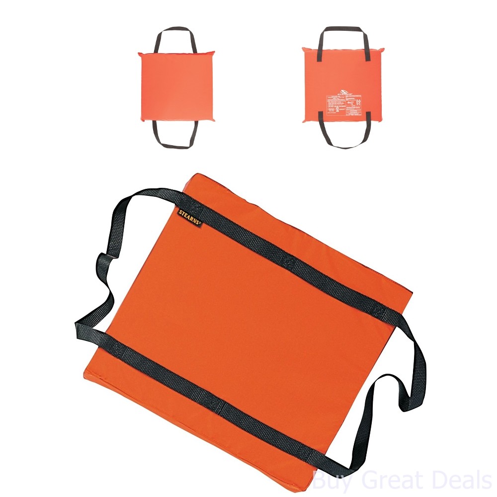 Flotation Foam Device Orange Type IV Boat Cushion USCG Approved