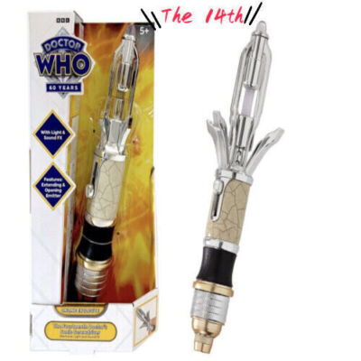 Doctor Who The 14th Doctor's Sonic Screwdriver Model Light Electroplated Version