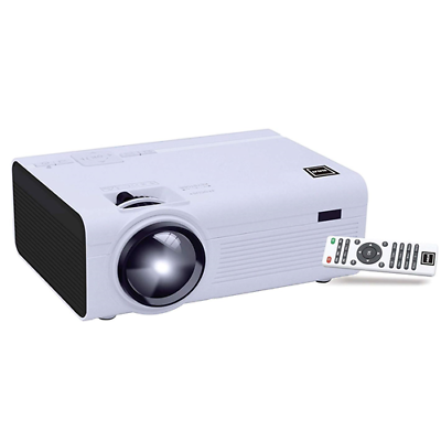 RCA  Projector 2000 Lumens 1080P compatible with 100" Stand Screen