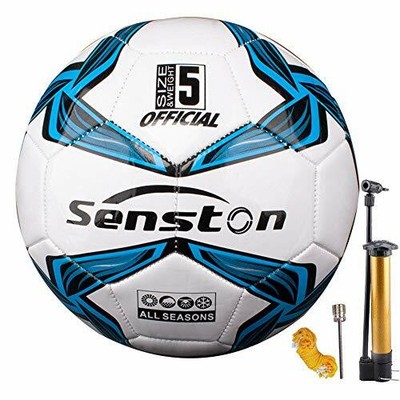 Senston Fußball Ball Sport Training Ball Freizeitbälle für Fußbälle + Pumpe