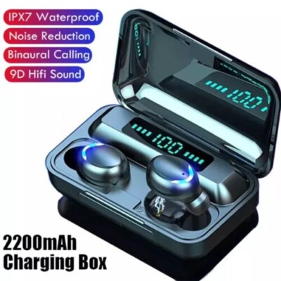 2023 New TWS F9 Earbuds Bloototh audifonos auriculares Gaming Wireless Earphone 