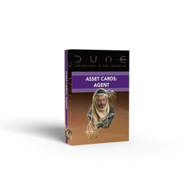 Modiphius Entertainment Dune RPG: Колода активов агента MUH 060191