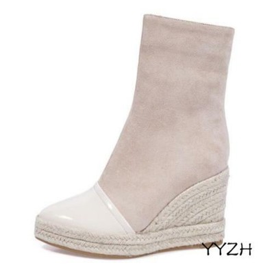 3 inch wedge heel boots