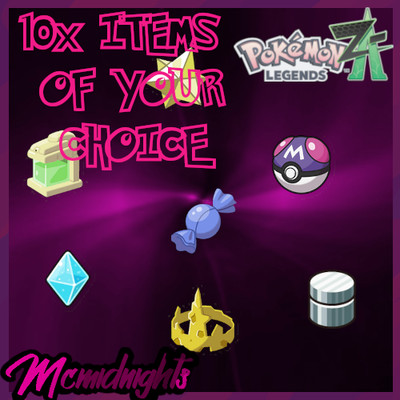 POKÉMON LEGENDS Z-A GERMAN🌟10X ITEMS OF YOUR CHOICE🌟BEST PRICE