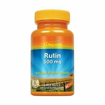 NEW Thompson Rutin 500mg Natural Bioflavonoid Supplement 60 Tablets