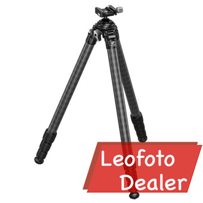 Leofoto SK-324CLX Tripod Integrated Knob-Control Ballhead Arca & Picatinny Clamp